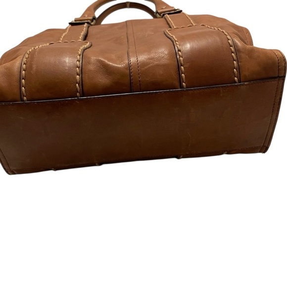 Kate Landry Purse Travel Tote Bag Leather - Picture 4 of 13